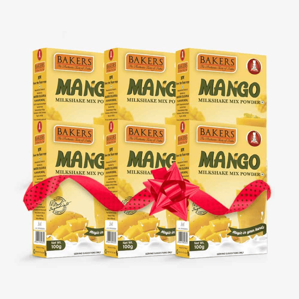 BAKERS Milkshake Mix Powder Mango Flavour 100gm - Pluugin Store