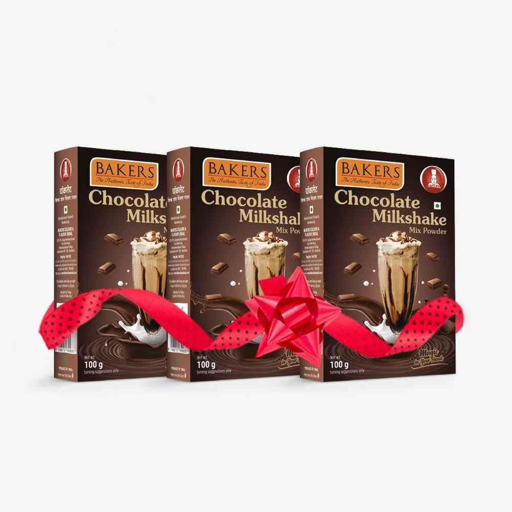 Bakers Chocolate Milkshake Mix Powder 100gm - Pluugin Store