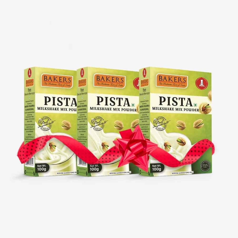 BAKERS Milkshake Mix Powder Pista Flavour 100gm - Pluugin Store
