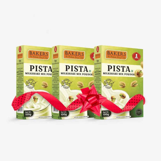BAKERS Milkshake Mix Powder Pista Flavour 100gm - Pluugin Store