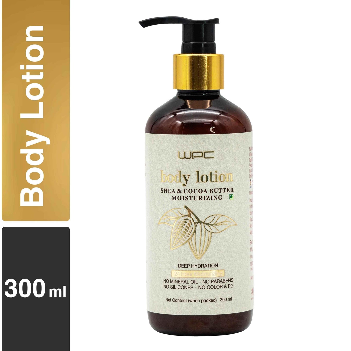 WPC Shea & Coco Butter Moisturizing Body Lotion for Men & Women 300 ml - Pluugin Store