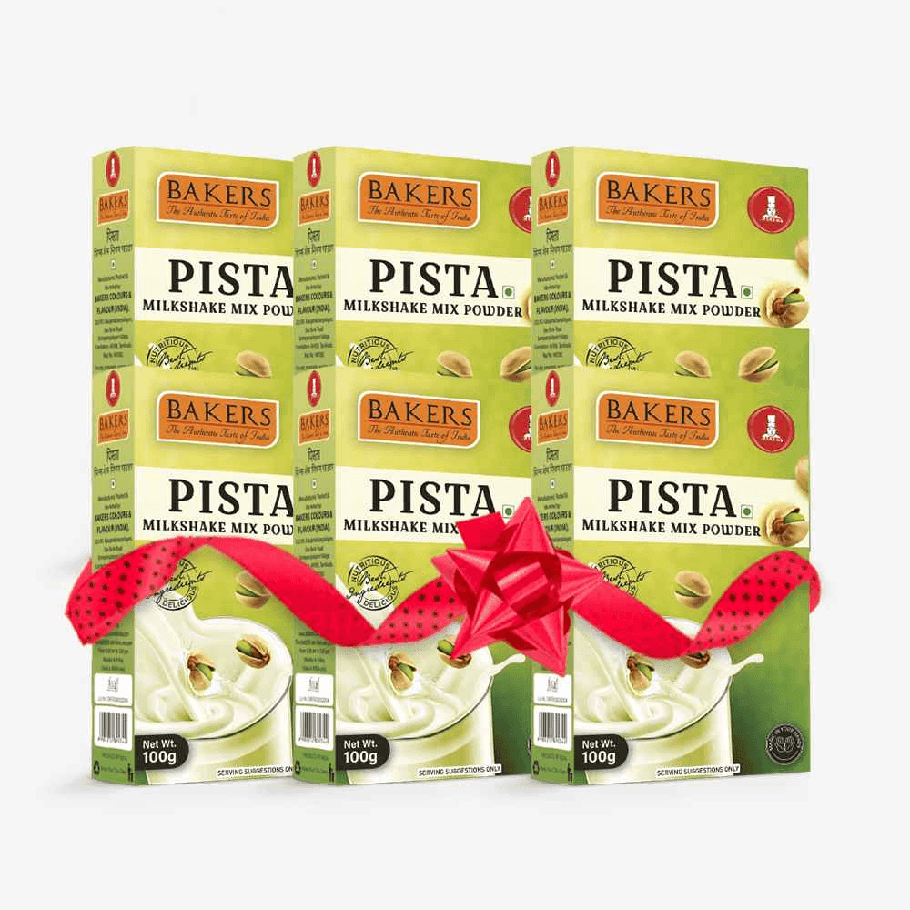 BAKERS Milkshake Mix Powder Pista Flavour 100gm - Pluugin Store