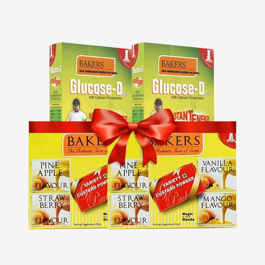 BAKERS Variety Custard Powders + Glucose D (pack of 2) - Pluugin Store