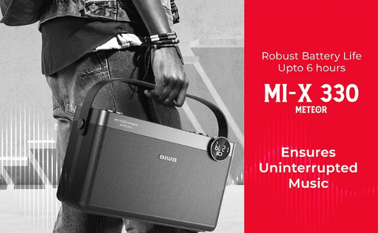 Aiwa MI-X330 Meteor: Redefining Portable Audio Excellence - Pluugin Store