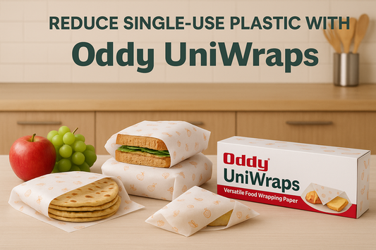 How Oddy UniWraps Help Reduce Single-Use Plastic Waste in your Home