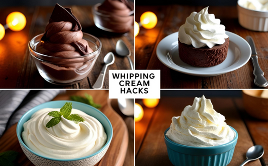 Whipped Cream Hacks: Sweet & Savory Ways to Use Whipping Cream