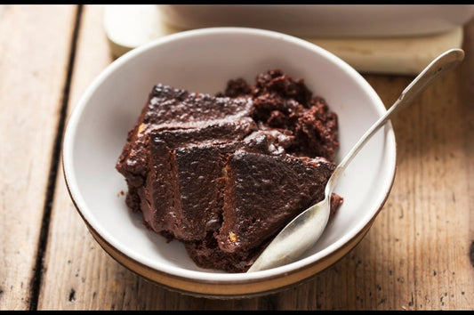 Decadent Delight! Chocolate Bread Pudding with BAKERS Whipping Cream