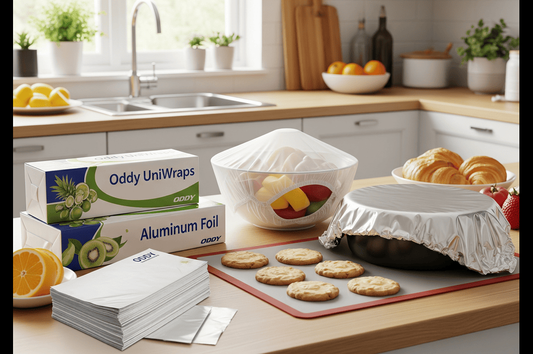 Oddy UniWraps vs. Silicone Mats vs. Aluminum Foil: Which is Best for Your Kitchen?