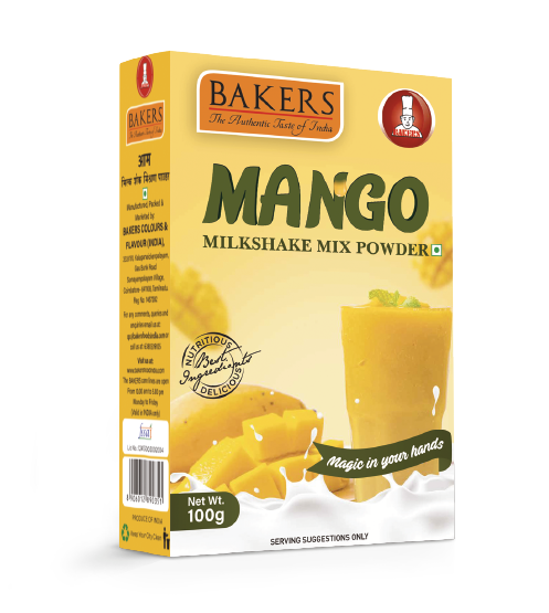 BAKERS Milkshake Mix Powder Mango Flavour Pack of 3 (100 gm x 3) - Global Plugin