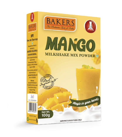 BAKERS Milkshake Mix Powder Mango Flavour Pack of 3 (100 gm x 3) - Global Plugin