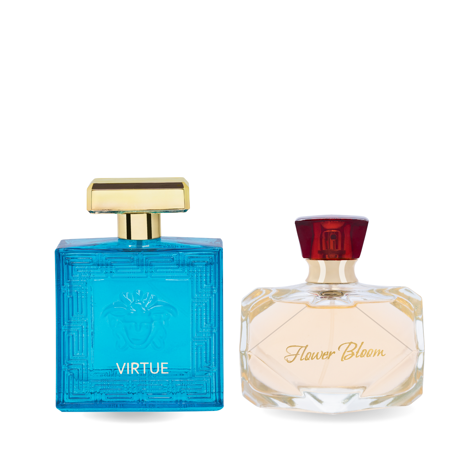 WPC Virtue & Flower Bloom Eau De Parfum Combo For Men & Women 100 ml Each - Global Plugin