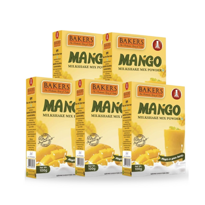 BAKERS Milkshake Mix Powder Mango Flavour 100gm