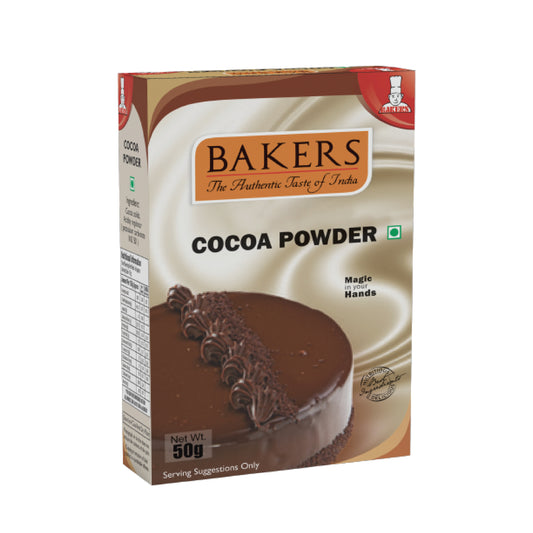 BAKERS Cocoa Powder Pack of 3 (50 gm x 3) - Global Plugin