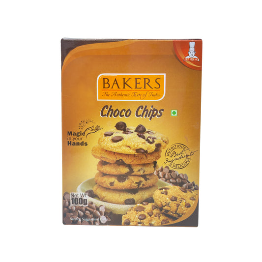 BAKERS Choco Chips Pack of 3 (100 gm x 3) - Global Plugin