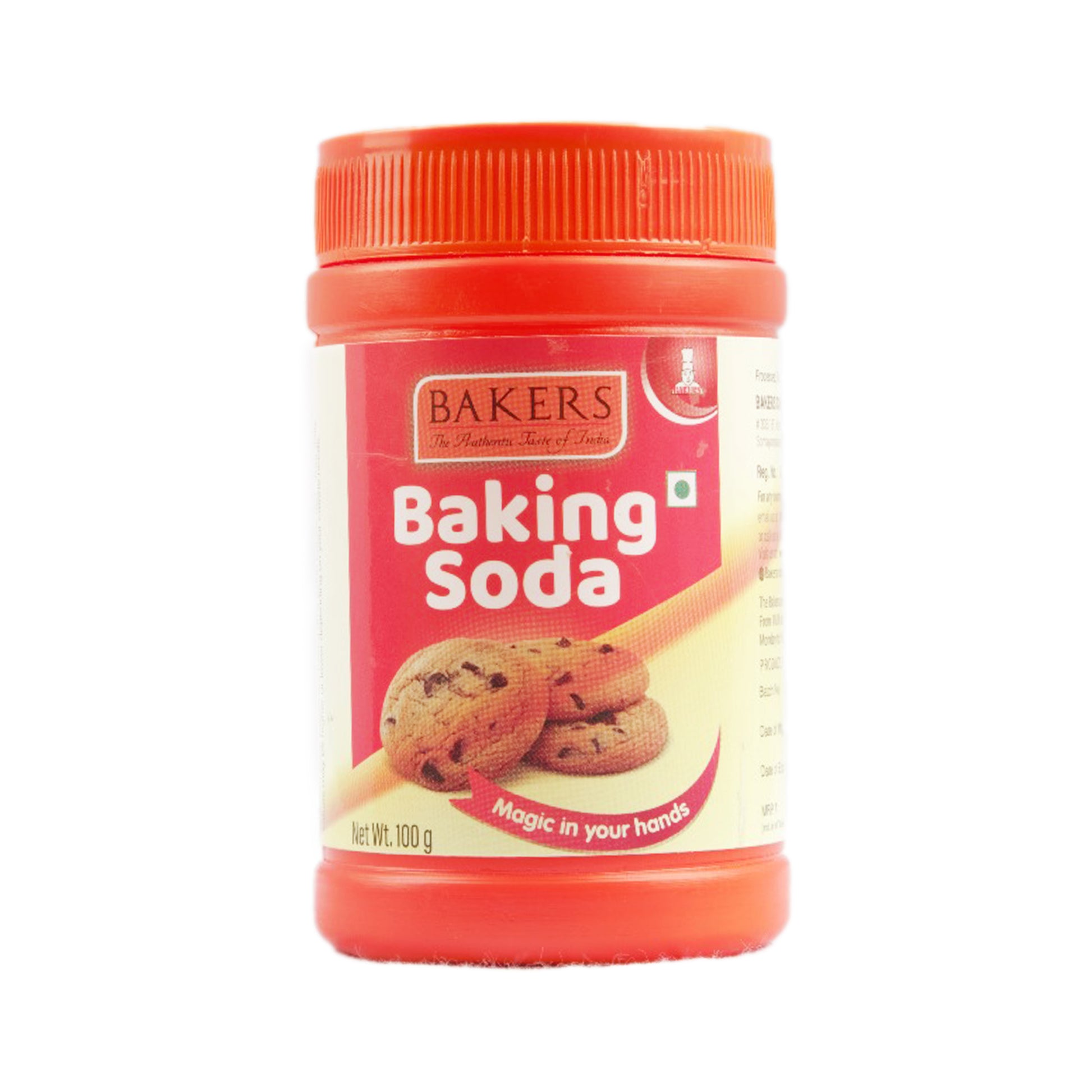 BAKERS Baking Soda Pack of 3 (100 gm x 3) Jar - Global Plugin