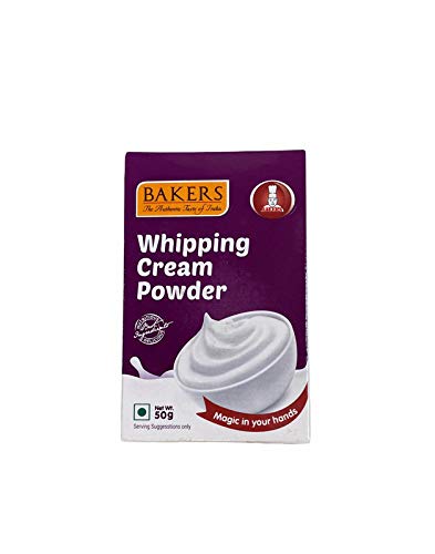 3-in-1 Whipping Cream - BAKERS Whipping Cream + Chocolate + Strawberry 50gm (Pack of 3)