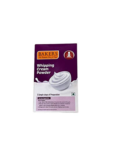 3-in-1 Whipping Cream - BAKERS Whipping Cream + Chocolate + Strawberry 50gm (Pack of 3)