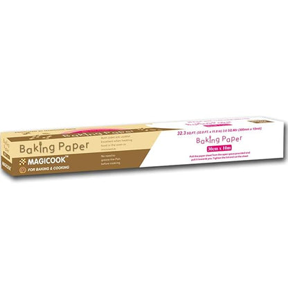 Lakanto Golden Monk Fruit Sweetener 200 gm + Magicook Baking Paper Roll 12 inch width X 10 meters