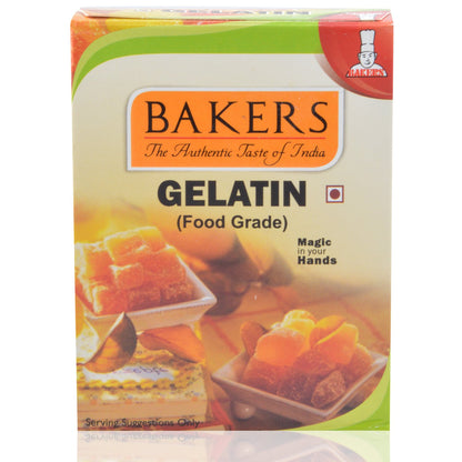 Bakers Food Grade Gelatin Pack of 3 (50gm x 3)