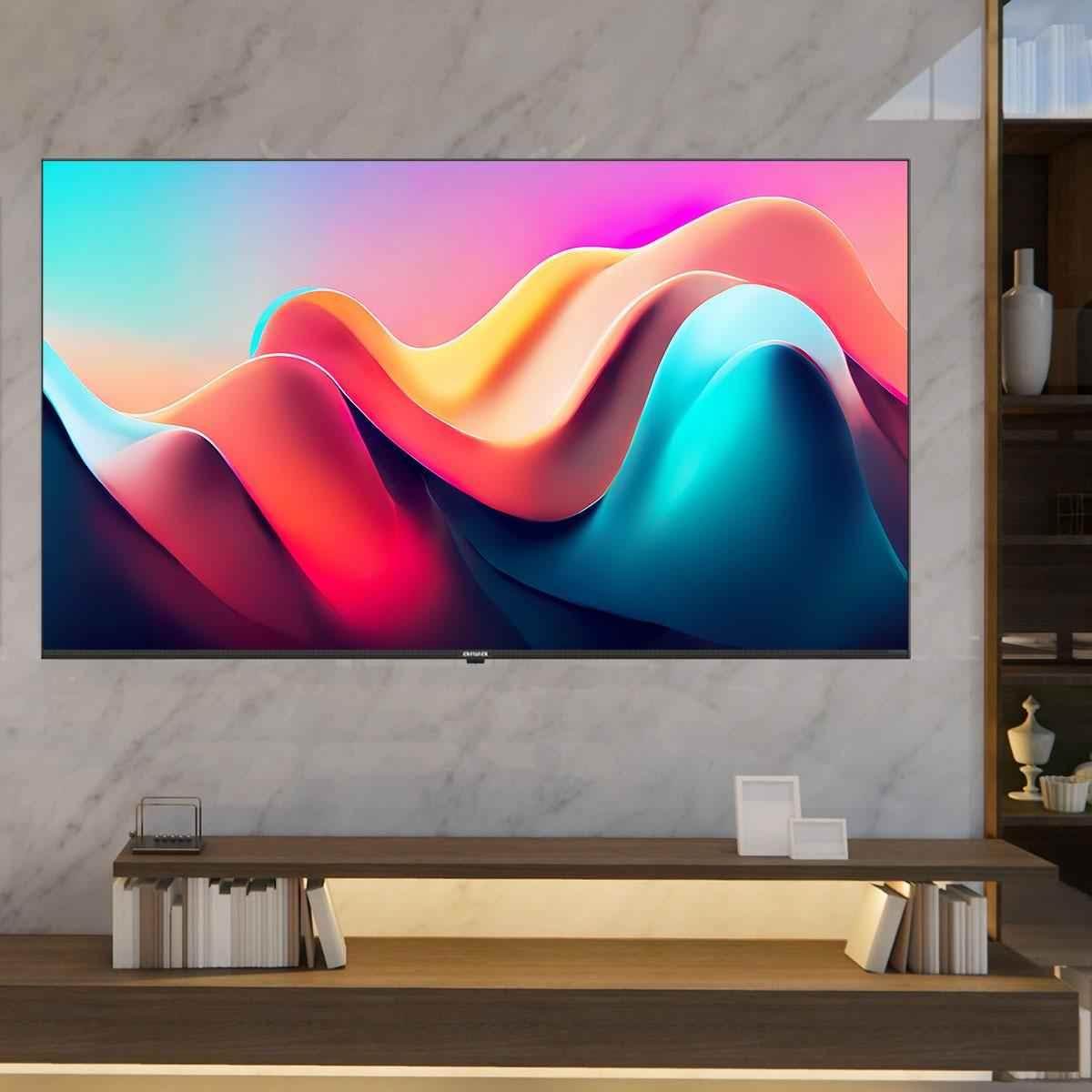 AIWA 165 CMS (65 Inch) 4K Ultra HD QLED Google TV Powered by Android 11, Netflix, YouTube, CVT, MEMC, Alexa, Inbuilt Chromecast, (Black) (Model 2023) 2 Years Warranty - Pluugin Store