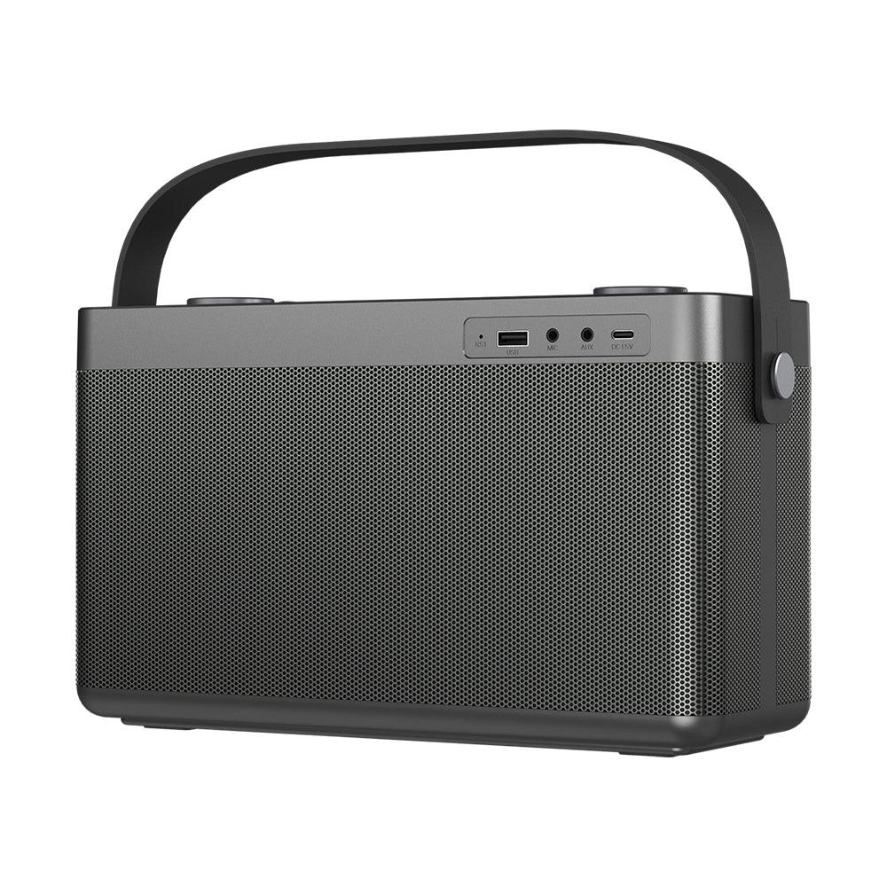 Aiwa MI-X330 Meteor Japanese Technology Wireless Bluetooth Portable Speaker 60W Black | Type-C Charging | Built-in Lithium Ion 5000mAH | Playback Time 6-10 Hours (Depending on Volume) - Global Plugin