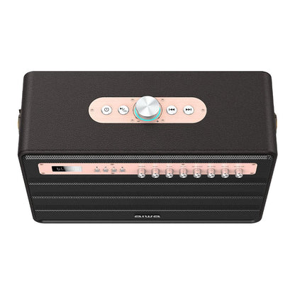 Aiwa MI-X450 Pro Enigma high Efficiency Audio with Retro Styling, Rose Gold, Medium - Global Plugin