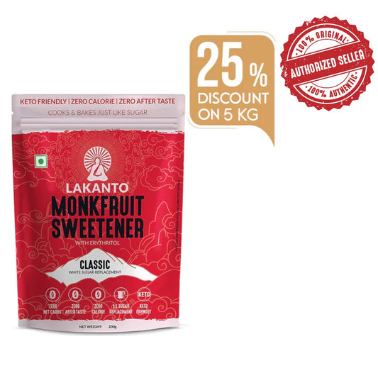 Lakanto Classic Monk Fruit Sweetener 5 kg