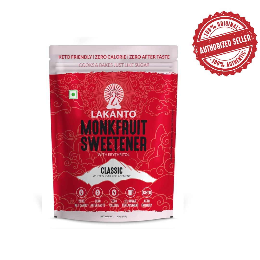 Lakanto Classic Monk Fruit Sweetener 454 gm