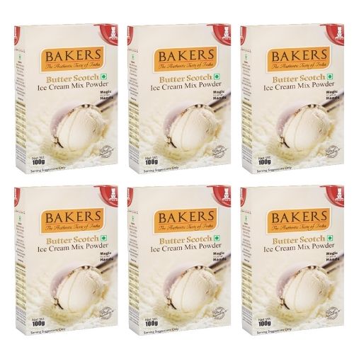 BAKERS Ice Cream Mix Powder Butter Scotch Flavour - Pluugin Store