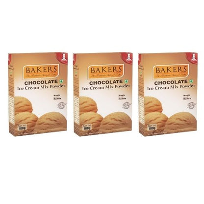 BAKERS Ice Cream Mix Powder Chocolate Flavour - Pluugin Store