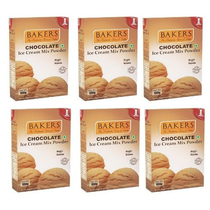 BAKERS Ice Cream Mix Powder Chocolate Flavour - Pluugin Store