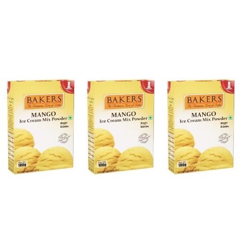 BAKERS Ice Cream Mix Powder Mango Flavour