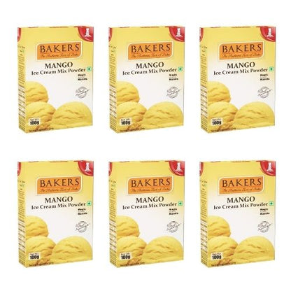 BAKERS Ice Cream Mix Powder Mango Flavour