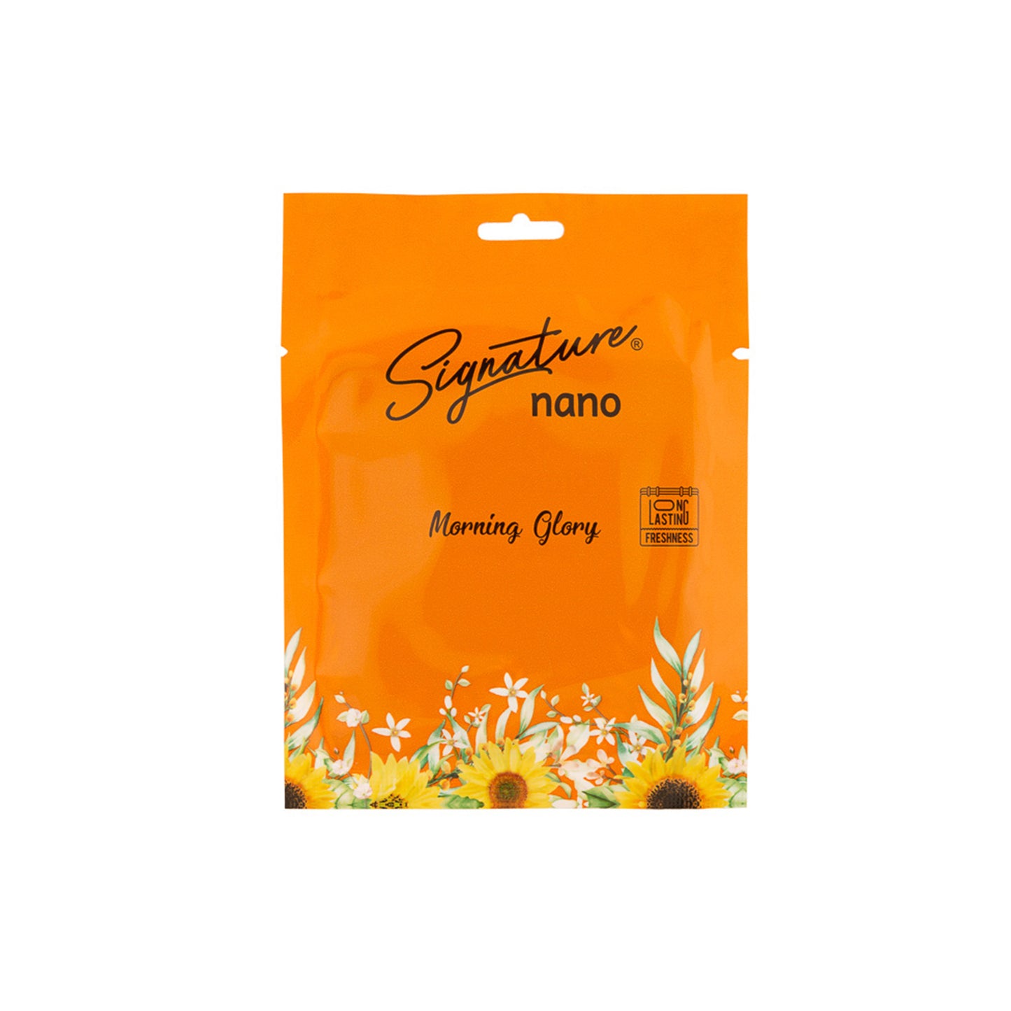 Signature Morning Glory Nano Air Freshener Pack of 6 Sachet x 1 Box - Global Plugin