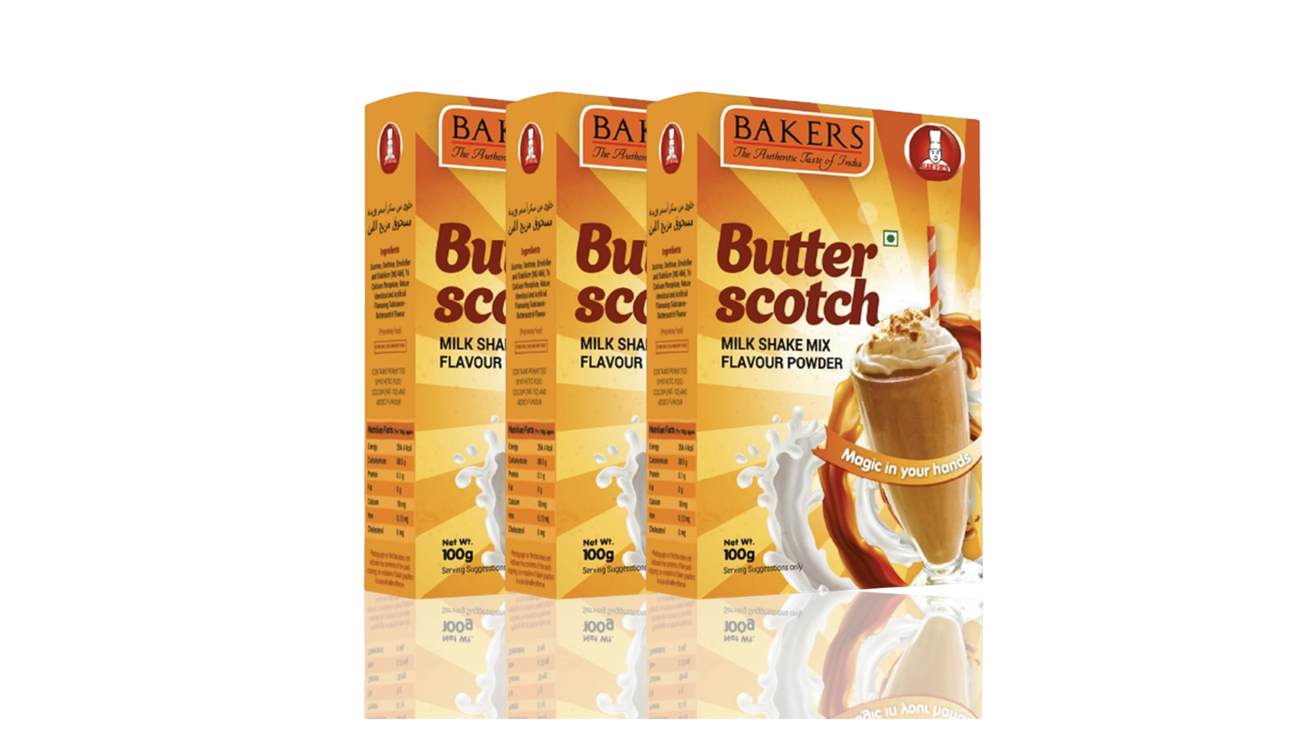 BAKERS Ice Cream Mix Powder Mango Flavour