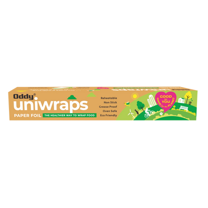 Puress Cold Pressed Mustard Oil 1 Liter + Oddy Uniwraps Food Wrapping Paper 11" (6 M) X 1 Set