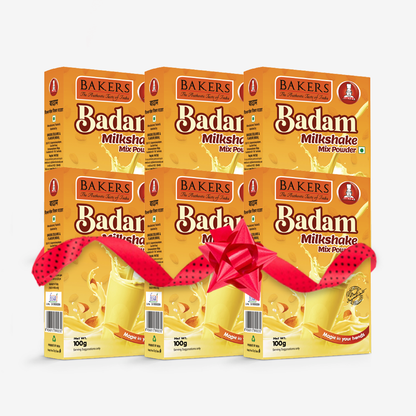 BAKERS Milkshake Mix Powder Badam Flavour 100gm