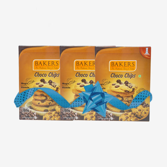 BAKERS Choco Chips Pack of 3 (100 gm x 3) - Pluugin Store