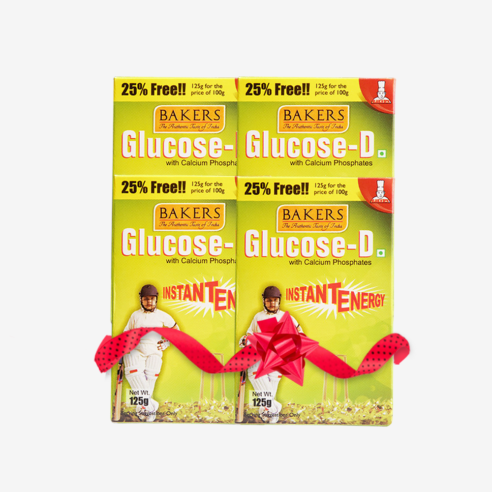 BAKERS Glucose D Instant Energy Glucose Powder Pack of 4