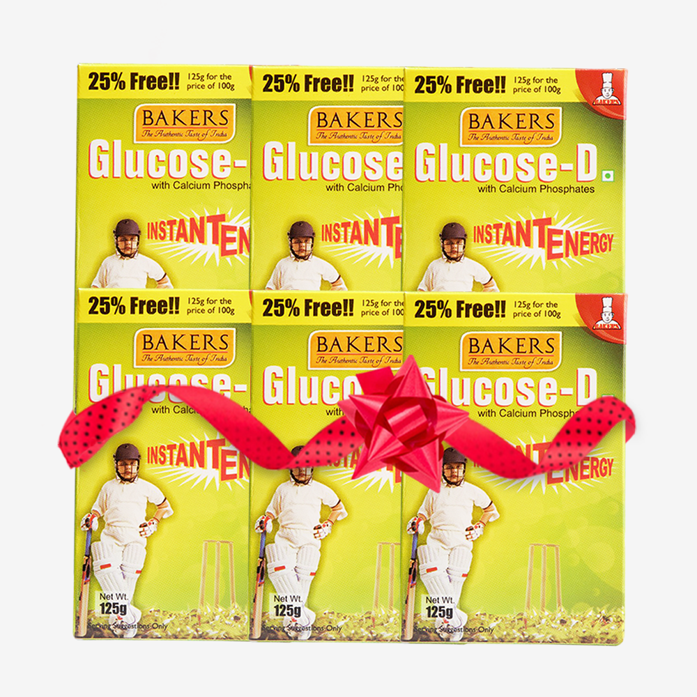 BAKERS Glucose D Instant Energy Glucose Powder Pack of 6