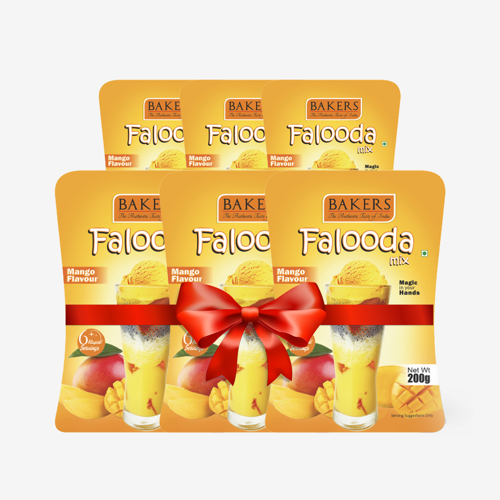 BAKERS Falooda Mix Powder Mango Flavour 200 gm