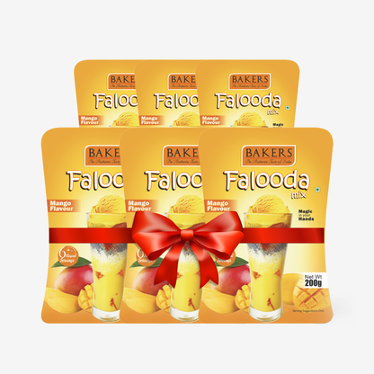 BAKERS Falooda Mix Powder Mango Flavour 200 gm