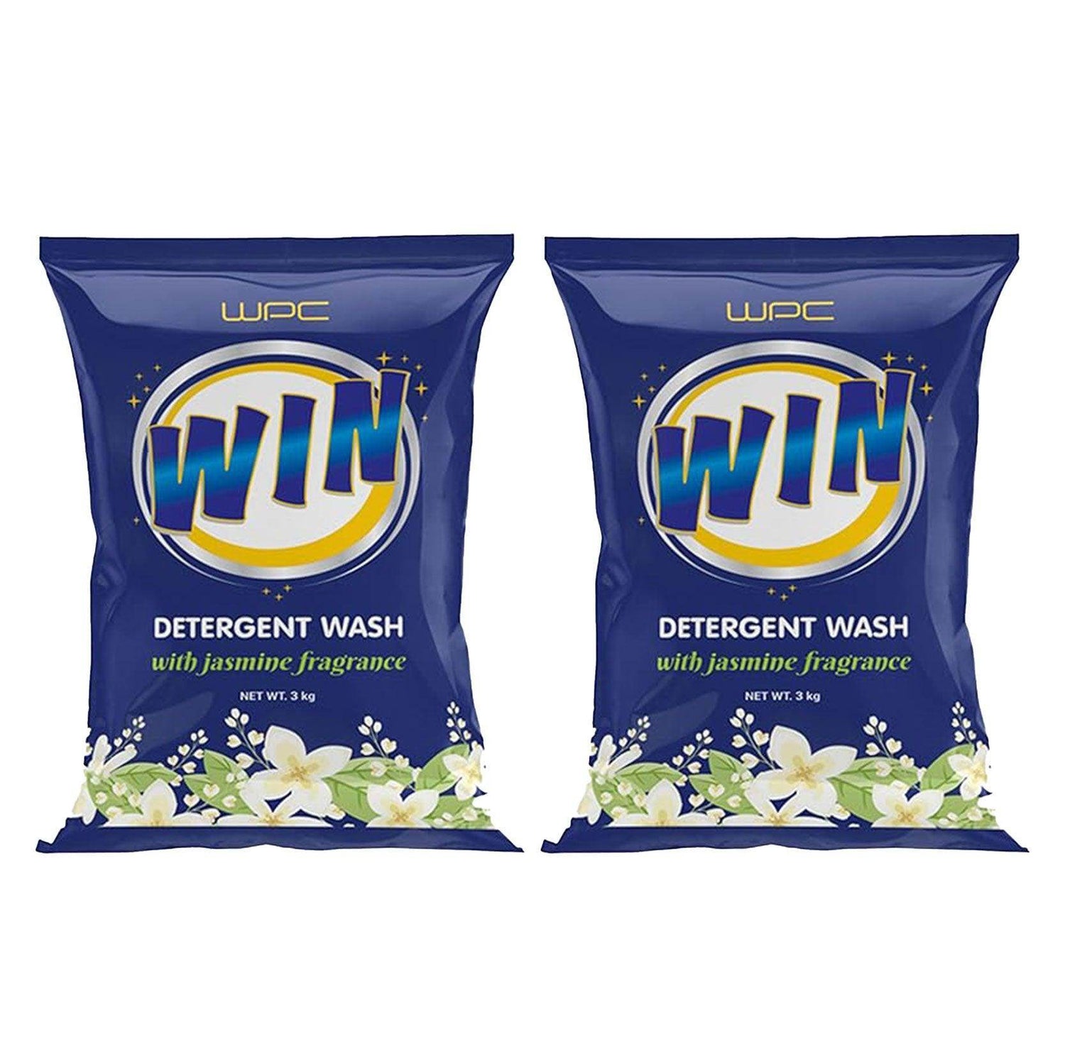 WPC Win Detergent Powder Pack of 2 (3 kg x 2) - Pluugin Store