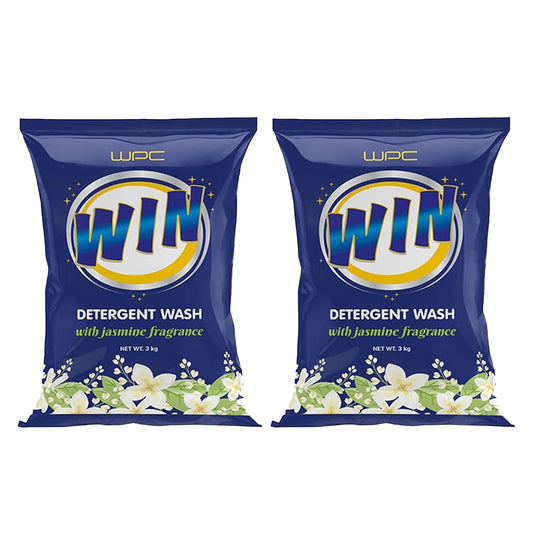 WPC Win Detergent Powder Pack of 2 (3 kg x 2) - Global Plugin