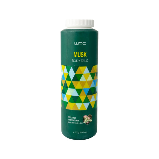 WPC Musk Body Talc 200 gm - Global Plugin