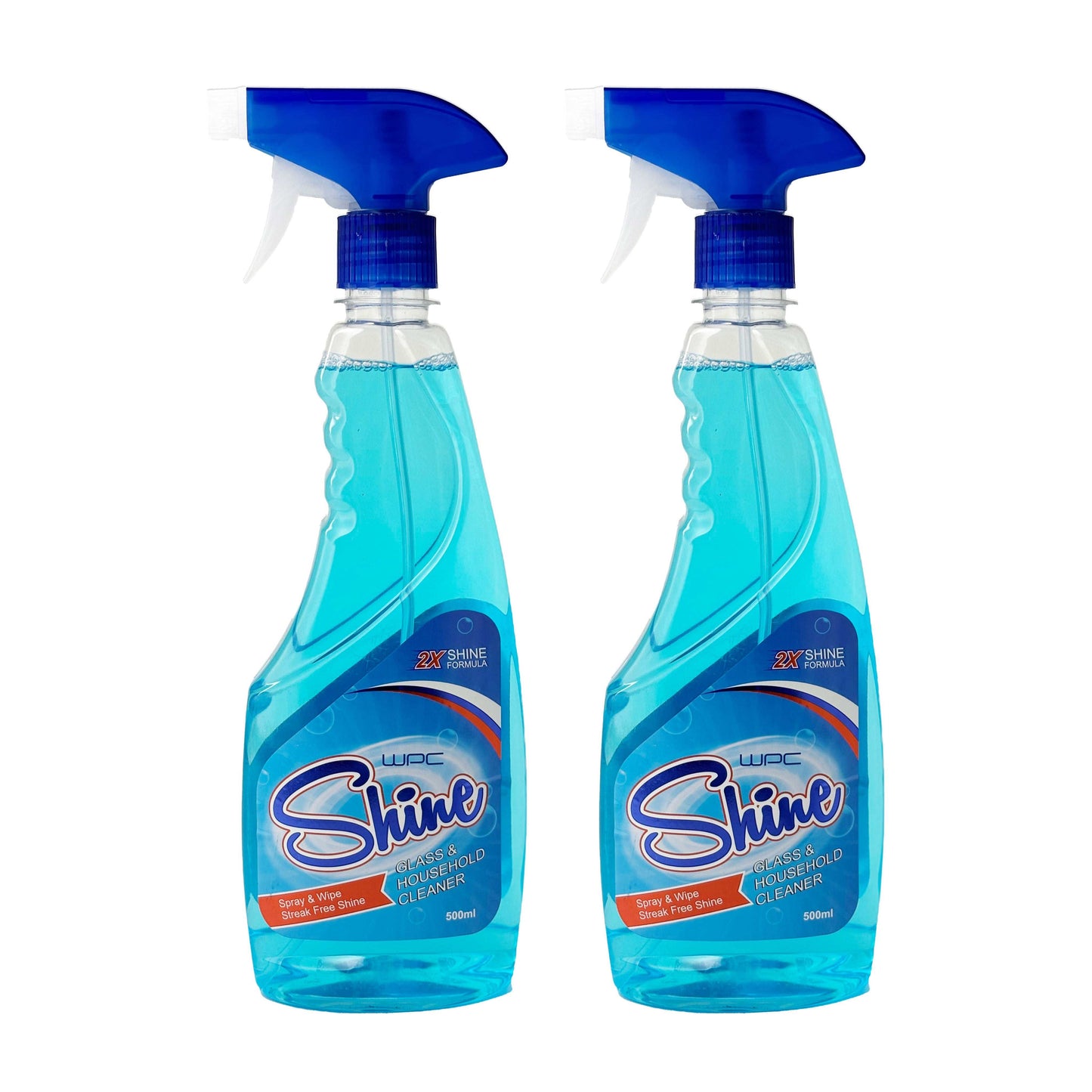 WPC Shine Glass & Household Cleaner Pack of 2 (500 ml x 2)