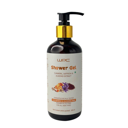 WPC Turmeric, Saffron & Almond Extract Shower Gel 300ml - Global Plugin